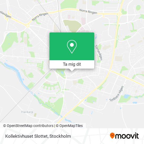 Kollektivhuset Slottet karta