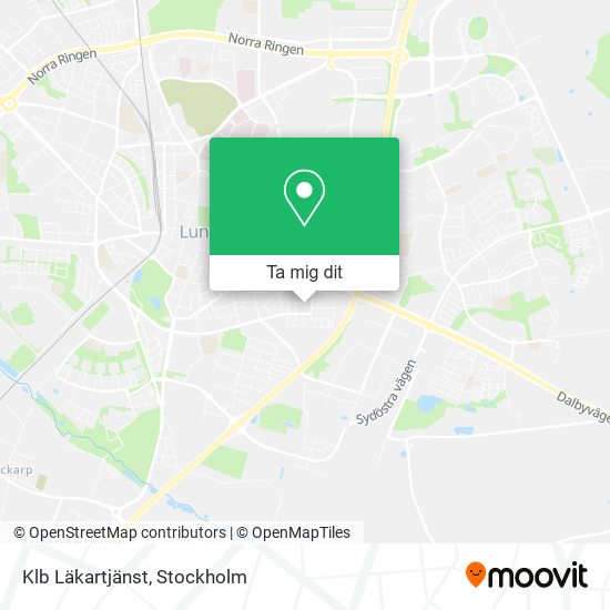 Klb Läkartjänst karta