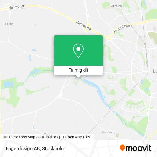 Fagerdesign AB karta