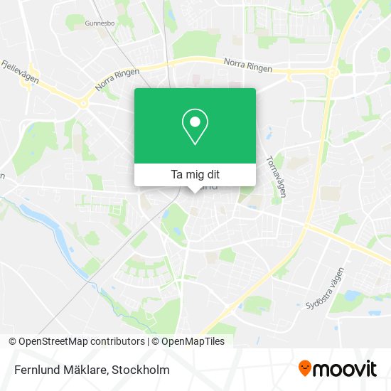 Fernlund Mäklare karta