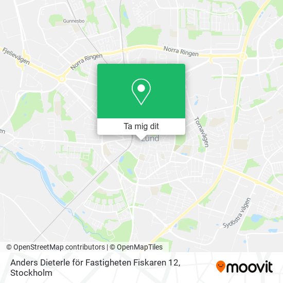 Anders Dieterle för Fastigheten Fiskaren 12 karta