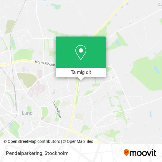 Pendelparkering karta