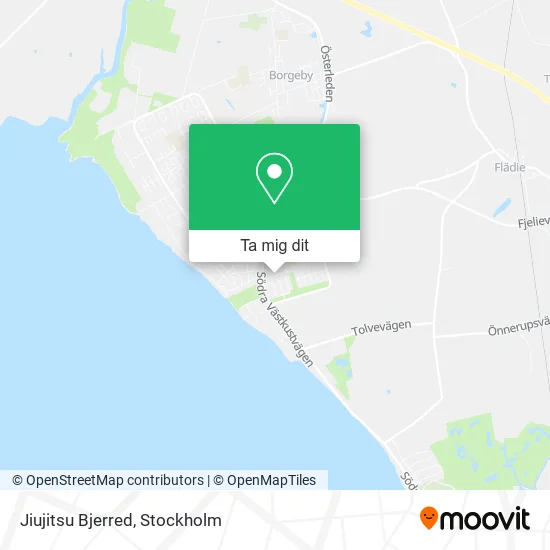 Jiujitsu Bjerred karta