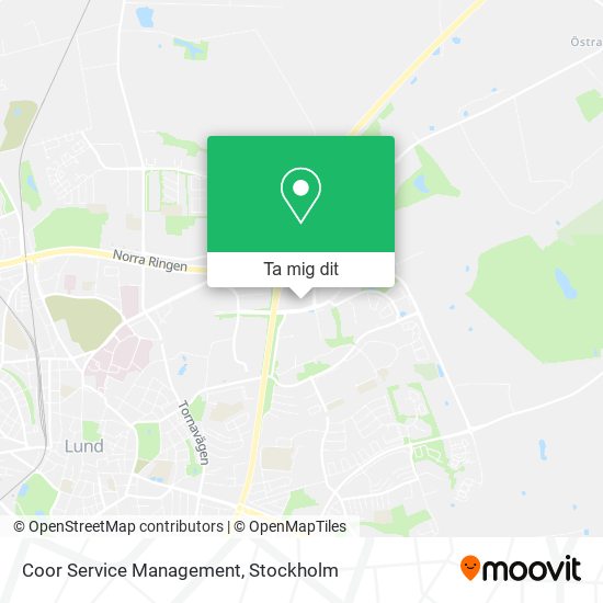 Coor Service Management karta