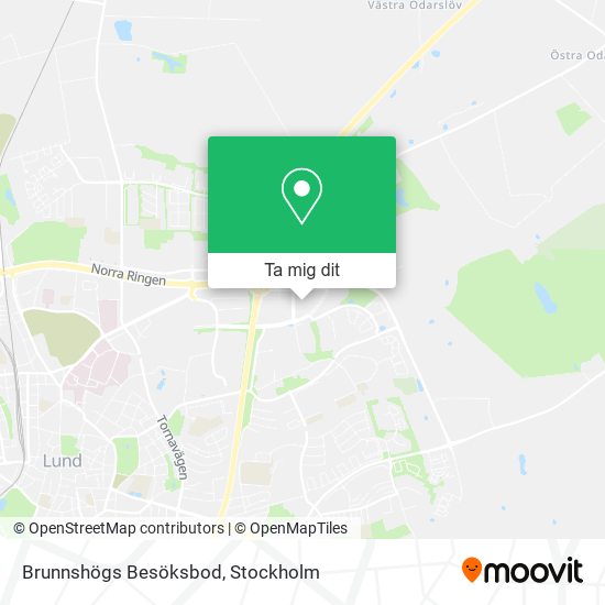 Brunnshögs Besöksbod karta