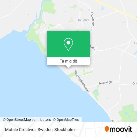 Mobile Creatives Sweden karta