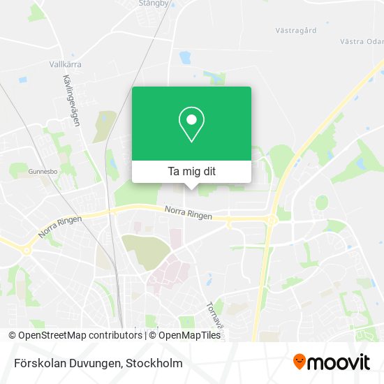 Förskolan Duvungen karta