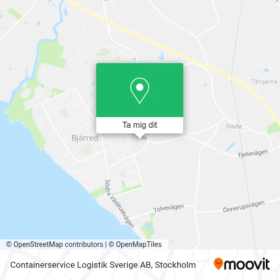 Containerservice Logistik Sverige AB karta