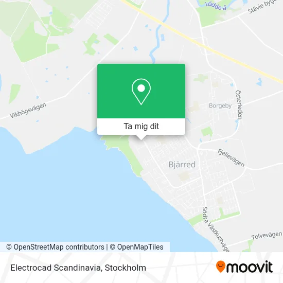 Electrocad Scandinavia karta