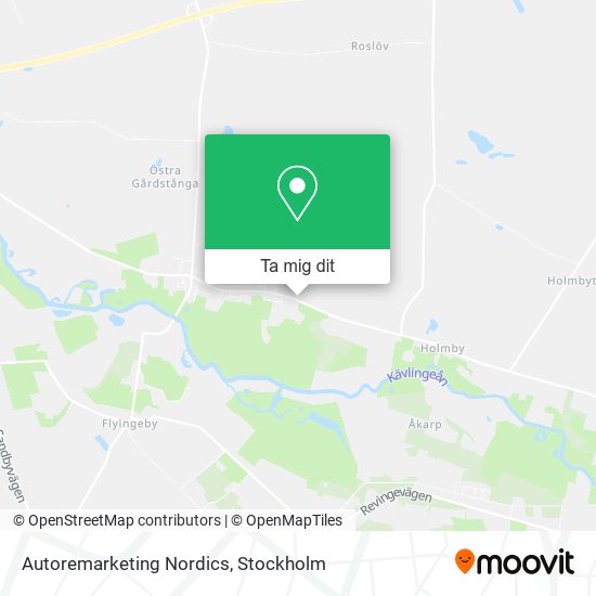 Autoremarketing Nordics karta