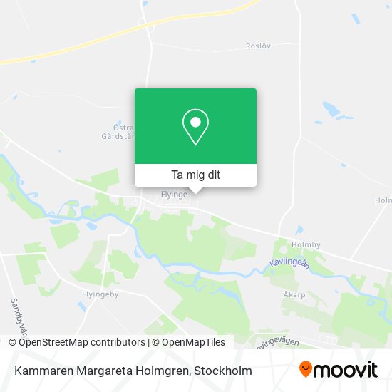 Kammaren Margareta Holmgren karta