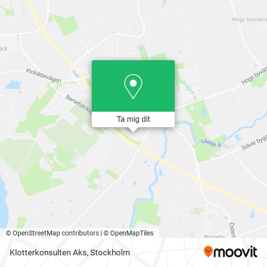 Klotterkonsulten Aks karta