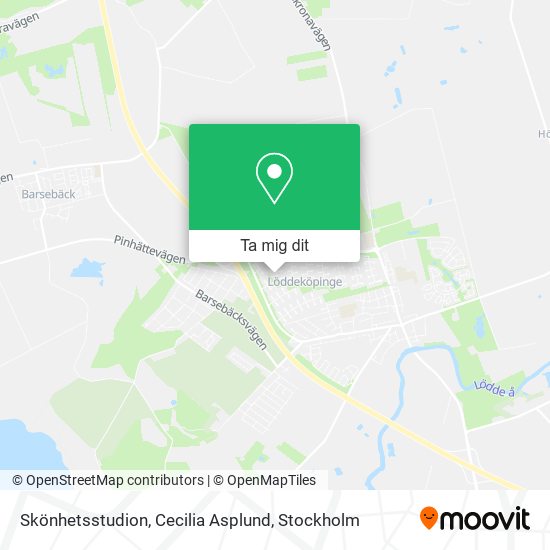 Skönhetsstudion, Cecilia Asplund karta