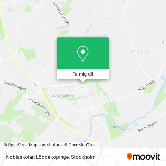 Noblaskolan Löddeköpinge karta