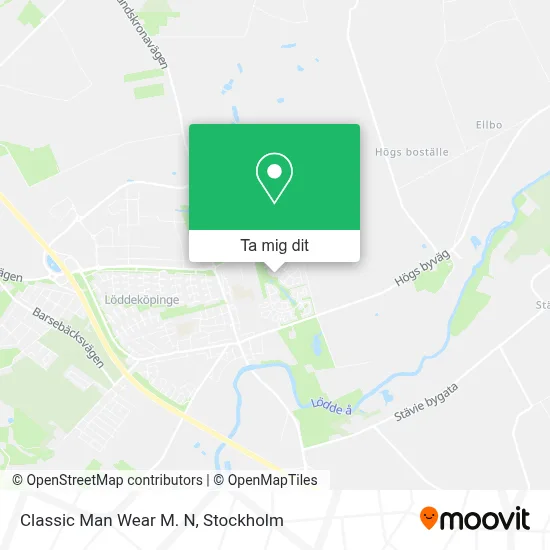 Classic Man Wear M. N karta