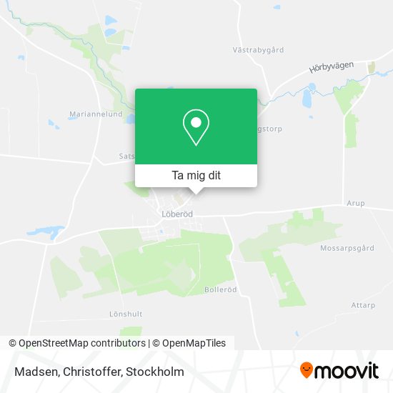 Madsen, Christoffer karta