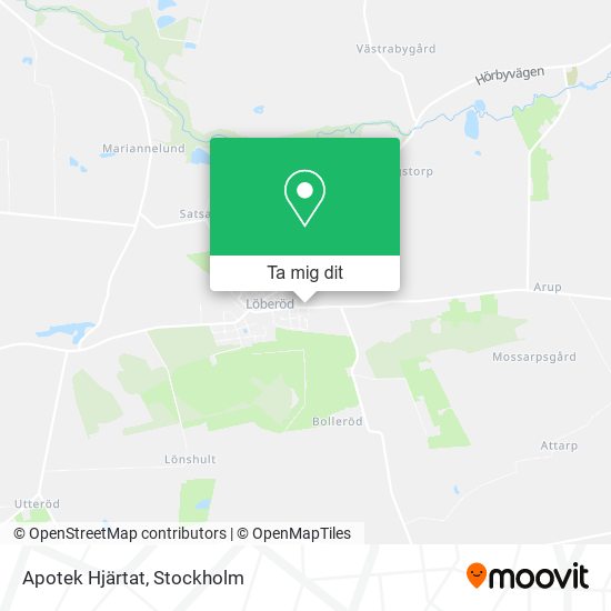 Apotek Hjärtat karta