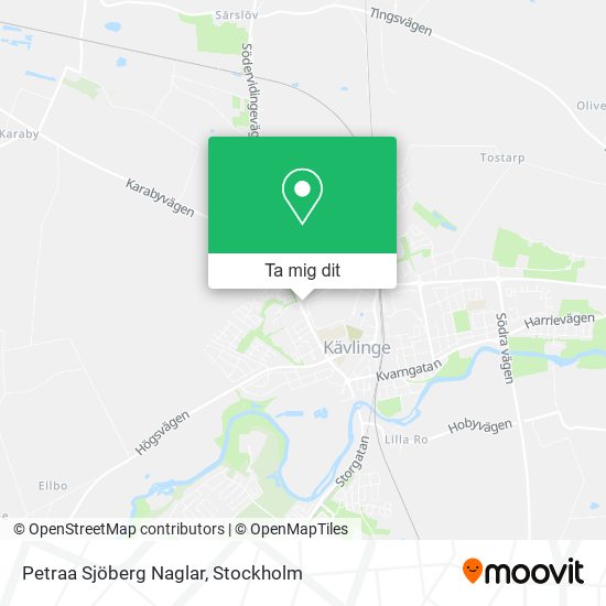Petraa Sjöberg Naglar karta