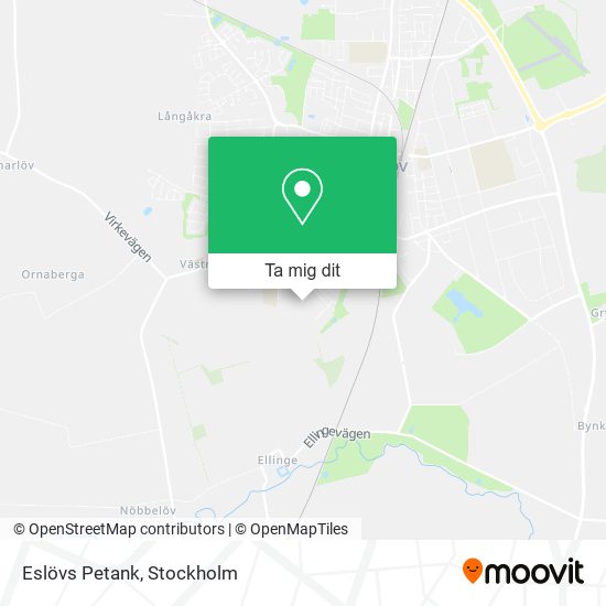 Eslövs Petank karta