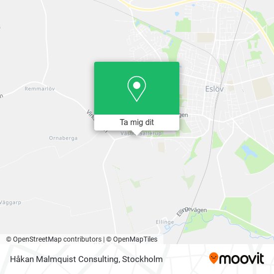 Håkan Malmquist Consulting karta
