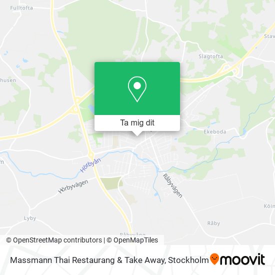 Massmann Thai Restaurang & Take Away karta