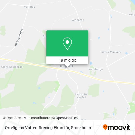 Orrvägens Vattenförening Ekon för karta