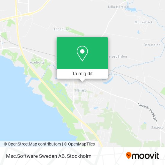 Msc.Software Sweden AB karta