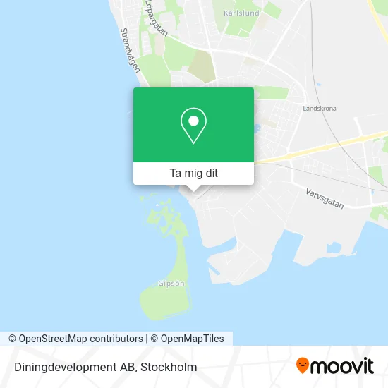 Diningdevelopment AB karta