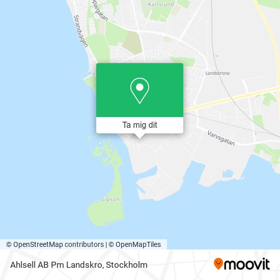 Ahlsell AB Pm Landskro karta