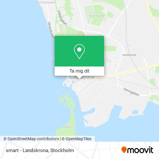 smart - Landskrona karta