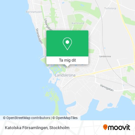 Katolska Församlingen karta