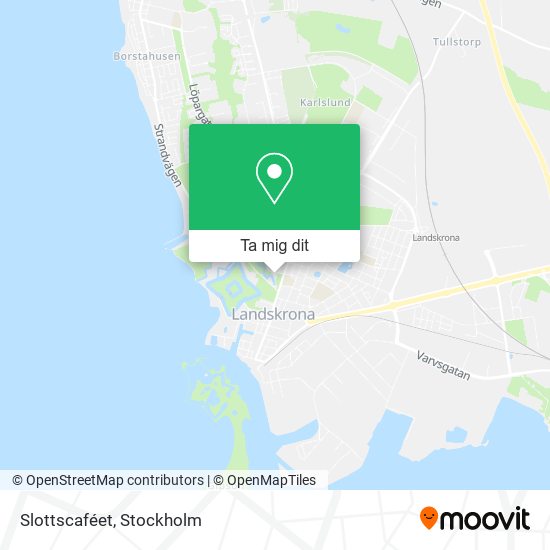 Slottscaféet karta
