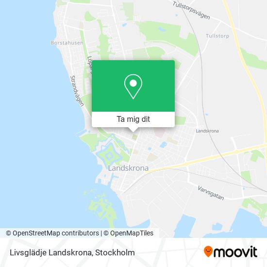 Livsglädje Landskrona karta