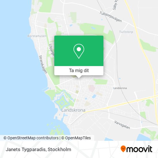 Janets Tygparadis karta