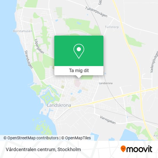 Vårdcentralen centrum karta