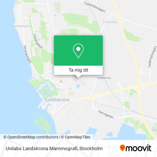 Unilabs Landskrona Mammografi karta