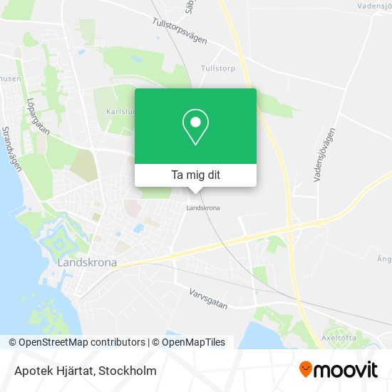 Apotek Hjärtat karta