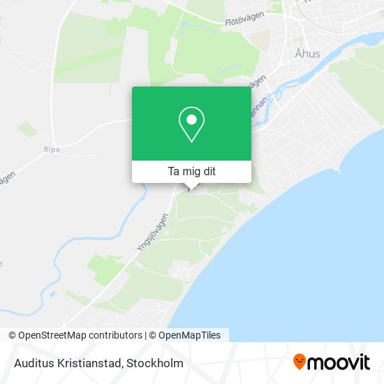 Auditus Kristianstad karta
