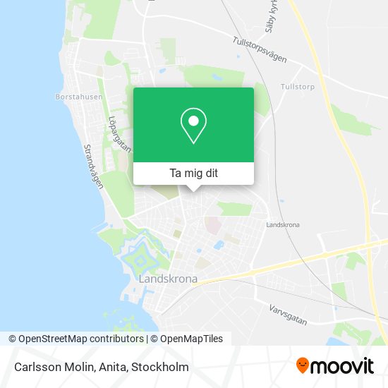 Carlsson Molin, Anita karta