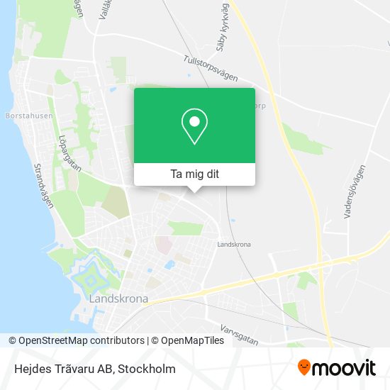 Hejdes Trãvaru AB karta