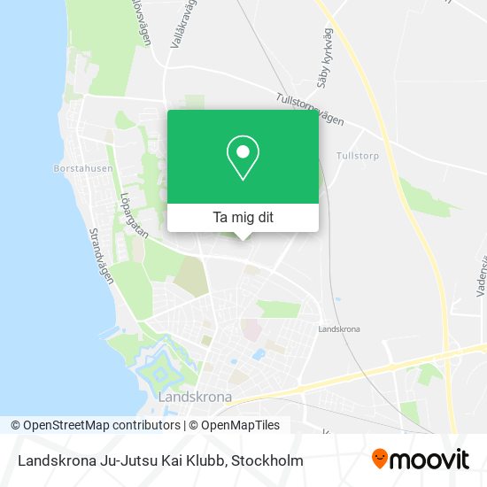 Landskrona Ju-Jutsu Kai Klubb karta