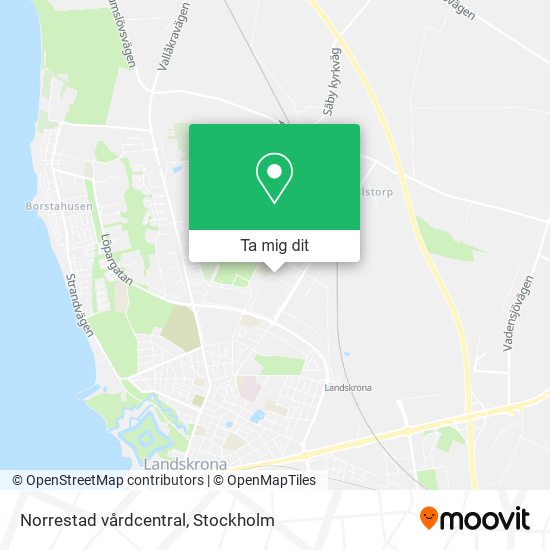 Norrestad vårdcentral karta