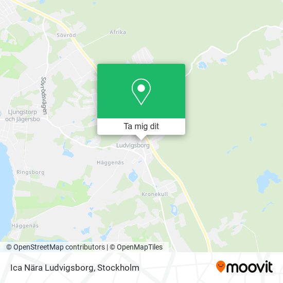 Ica Nära Ludvigsborg karta