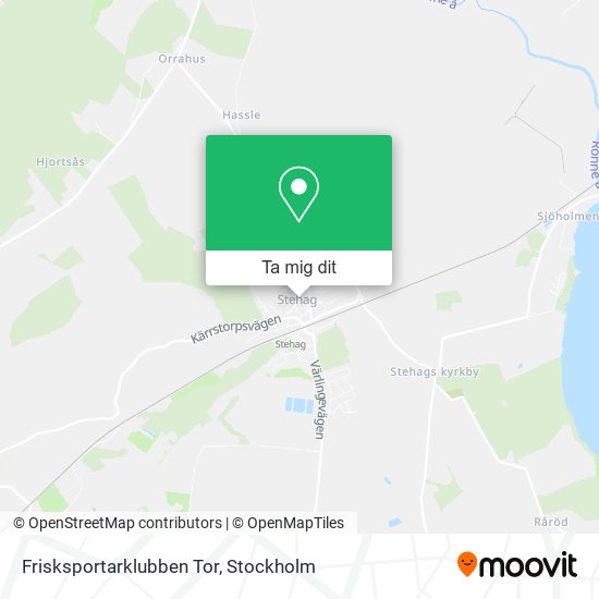 Frisksportarklubben Tor karta