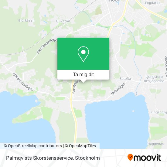 Palmqvists Skorstensservice karta