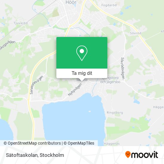 Sätoftaskolan karta