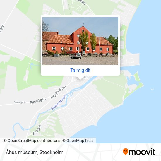 Åhus museum karta