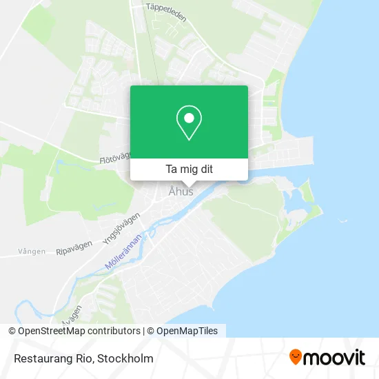 Restaurang Rio karta