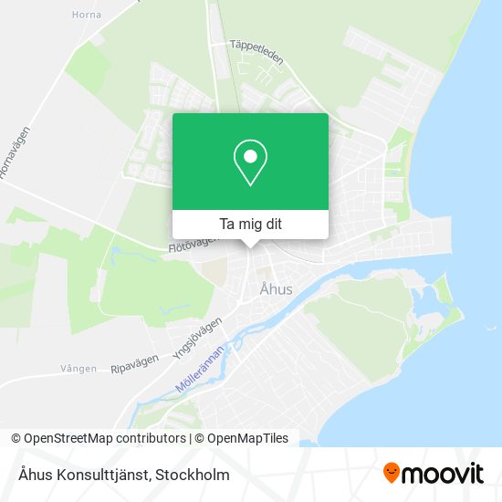 Åhus Konsulttjänst karta