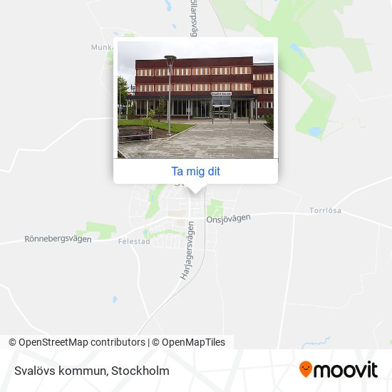 Svalövs kommun karta